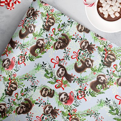 Slothmas Gift Wrap