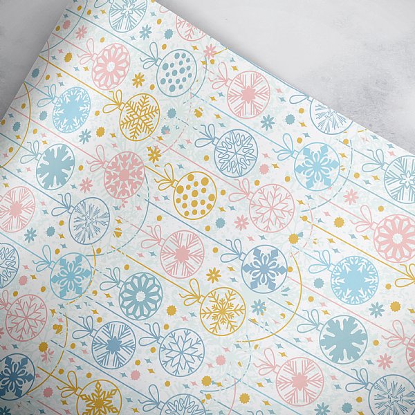 Sweet Snowflakes Gift Wrap 