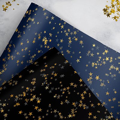 Starry Night Collection Gift Wrap