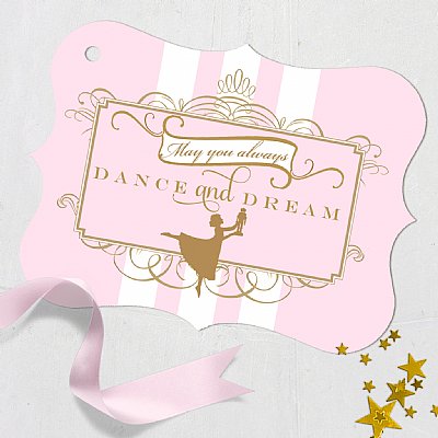 Sugar Plum Fairy Luxe Favor Tags