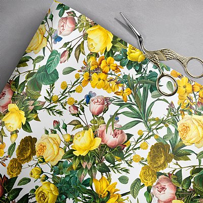 Summer Floral Gift Wrap