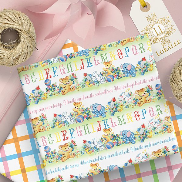 Sweet Baby Days Gift Wrap