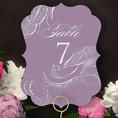 Alouette Table Number Set