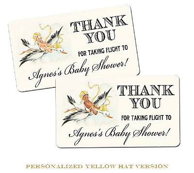 Incoming "Thank You" Favor Tags