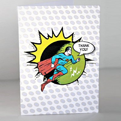 Super Hero Thank You Notes