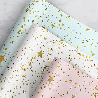 Twinkle Star Gift Wrap