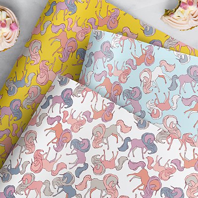 Unicorn Lovers Collection Gift Wrap