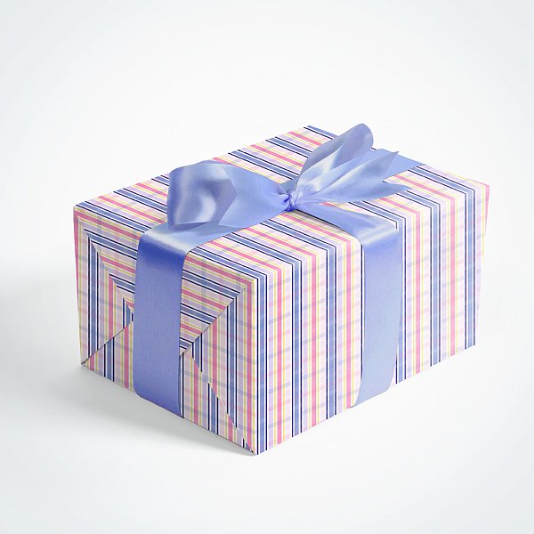 Unicorn Plaid Gift Wrap