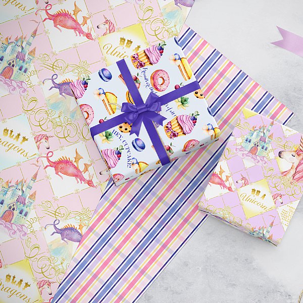 Treat Gift Wrap (Unicorn Collection)