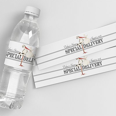Special Delivery Water Bottle Labels