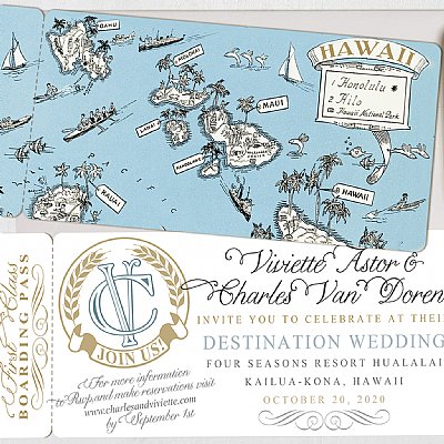 Hawaii Destination Invitation