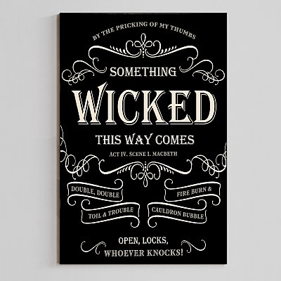 Something Wicked Print