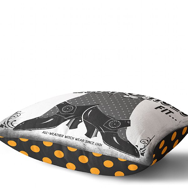 Pointy Shoes Halloween Pillow