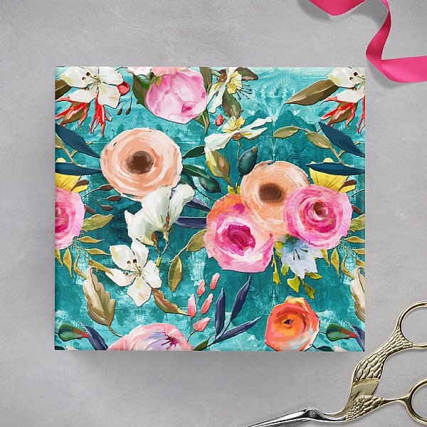 Arquette Floral Gift Wrap