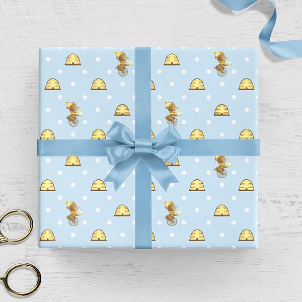 Birthday Bear Gift Wrap