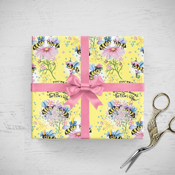 Busy Bee Gift Wrap