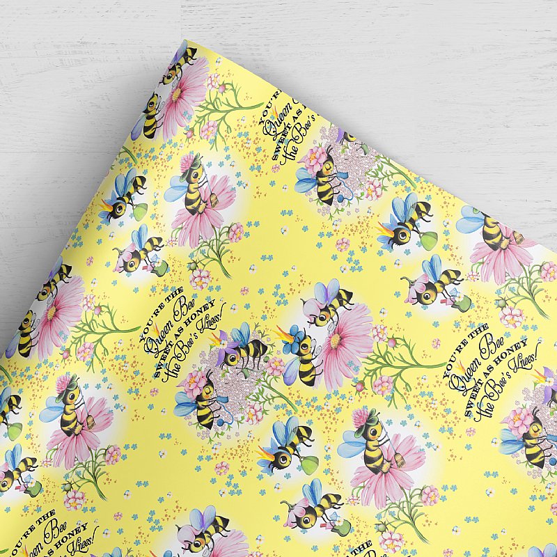 Busy Bee Gift Wrap