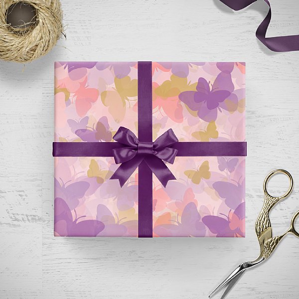 Butterfly Wings Gift Wrap