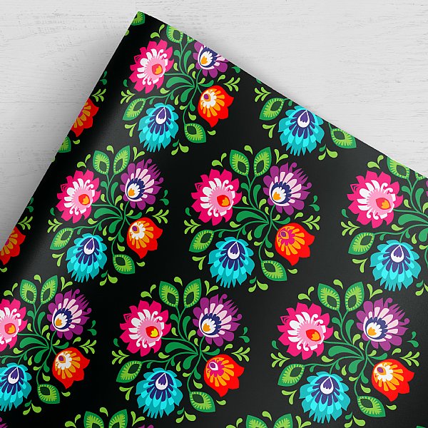 Fiesta Floral Wrapping Paper