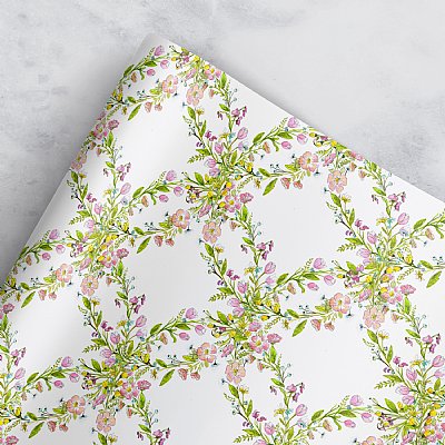 Floral Ring Gift Wrap