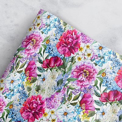 Floral Rose Gift Wrap