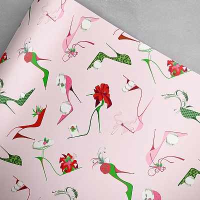 Holiday Heels Gift Wrap 