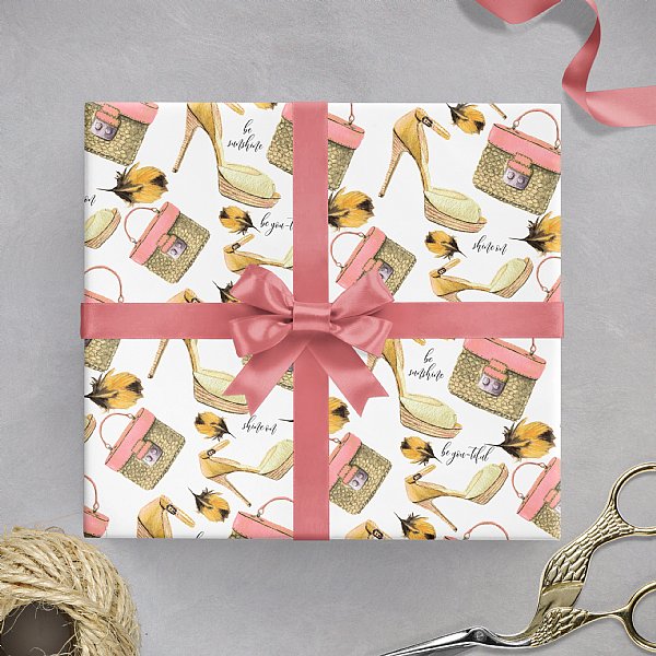 Ladies in Summer Wrapping Paper