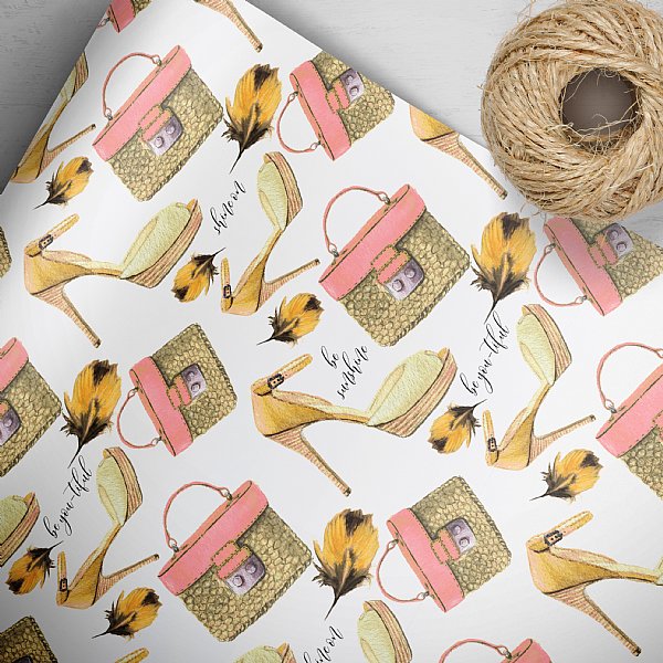 Ladies in Summer Wrapping Paper