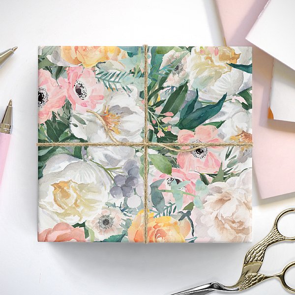 Sunrise Garden Gift Wrap