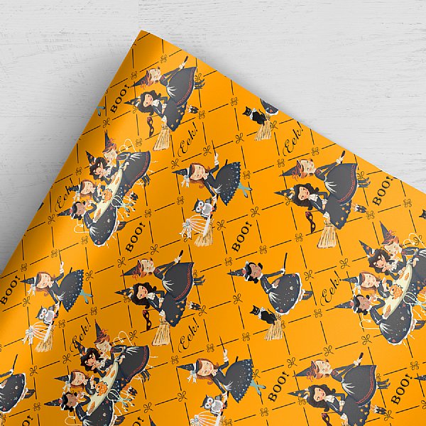 Halloween Witches Wrapping Paper