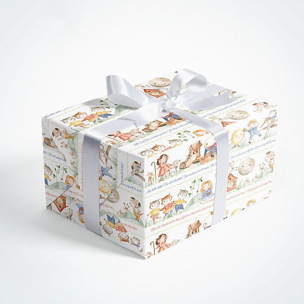 Nursery Rhyme Gift Wrap